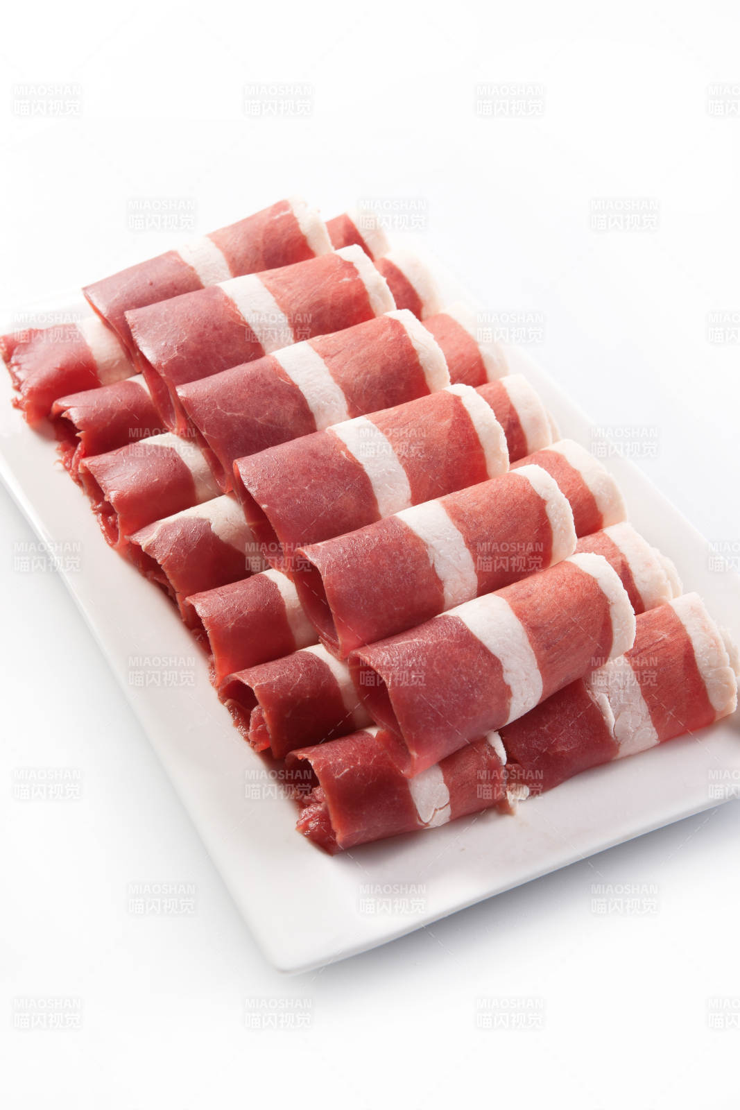 草原肥羊肥牛肉卷图片