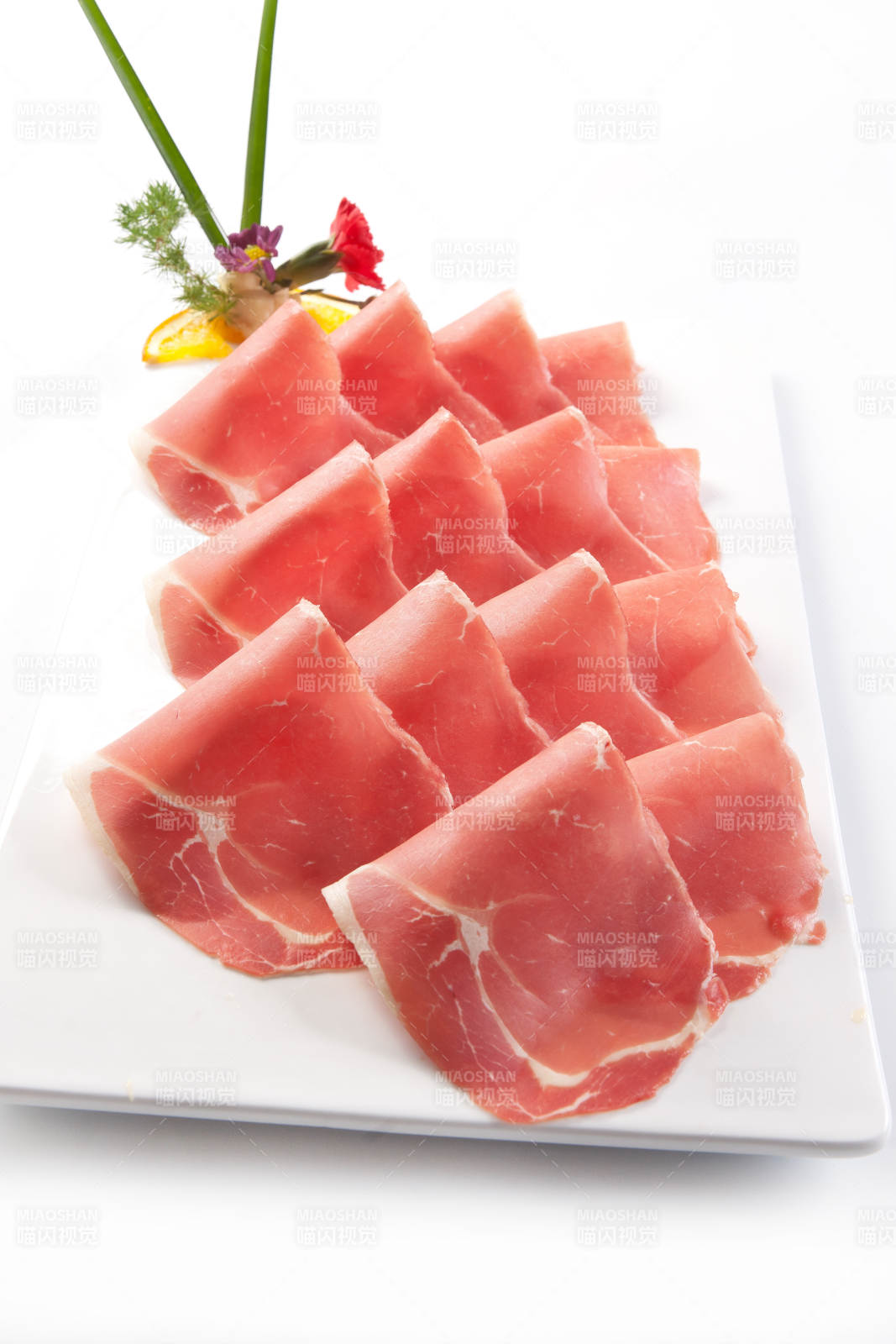 草原肥羊肥牛肉卷图片