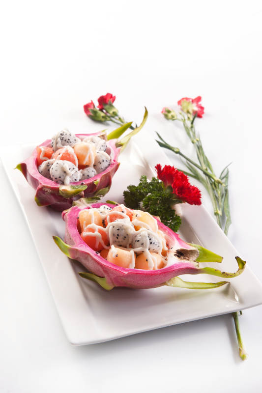 缤纷水果酸奶捞