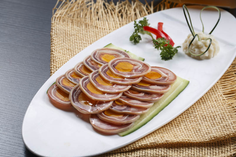 蟲草花海蜇絲扣菠菜