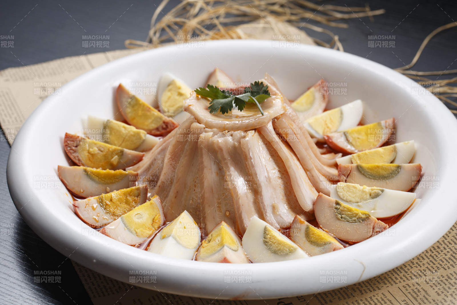 彩椒茴香核桃仁