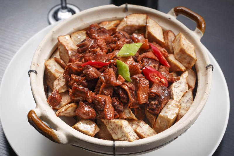 蟲草花海蜇絲扣菠菜