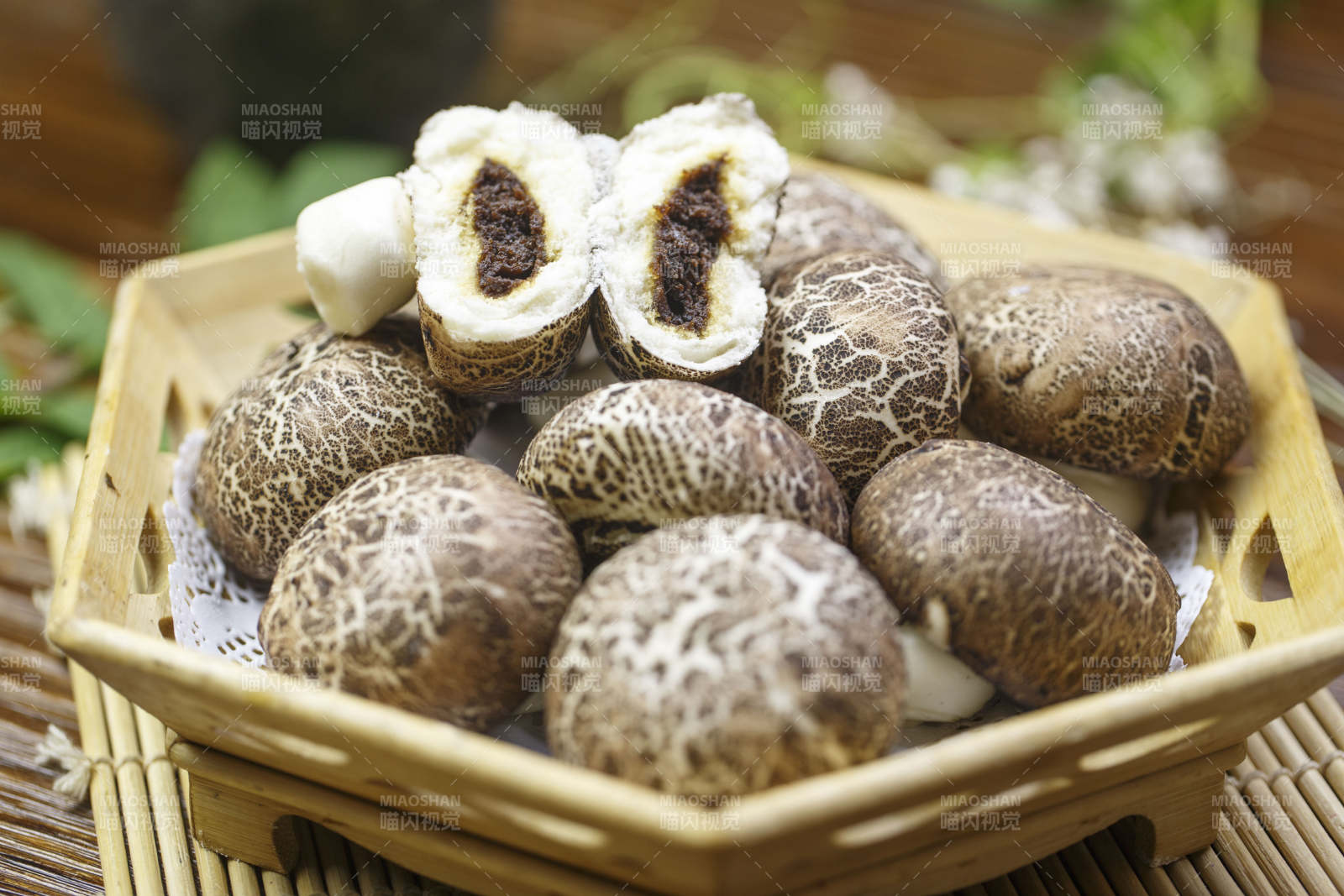 仿真雜糧香菇包