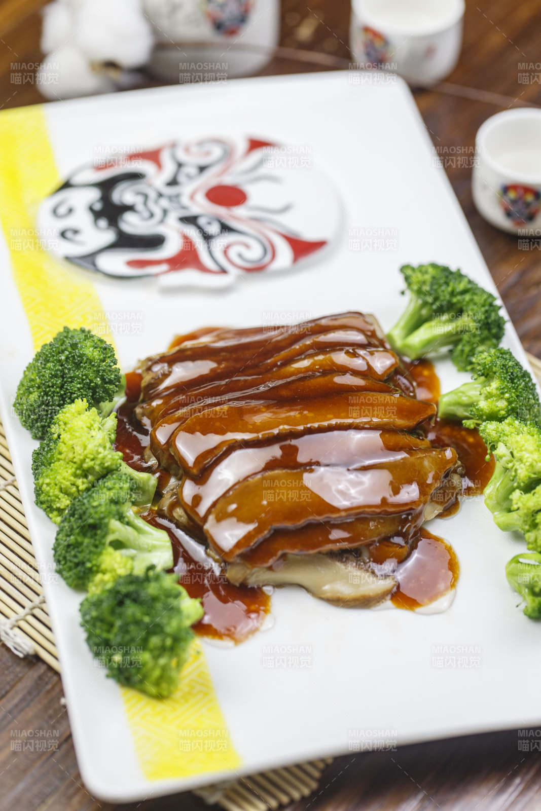 照燒澆汁大螺片