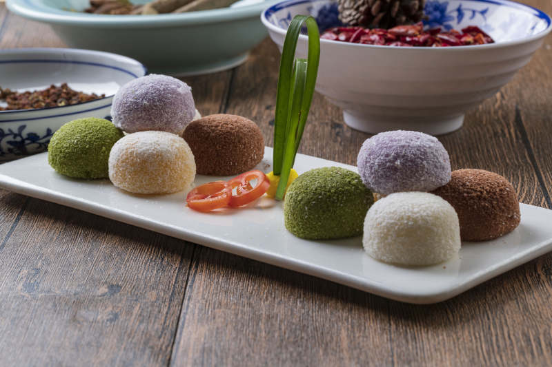 三色大福雪媚娘