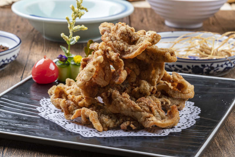 椒鹽香酥豬油渣