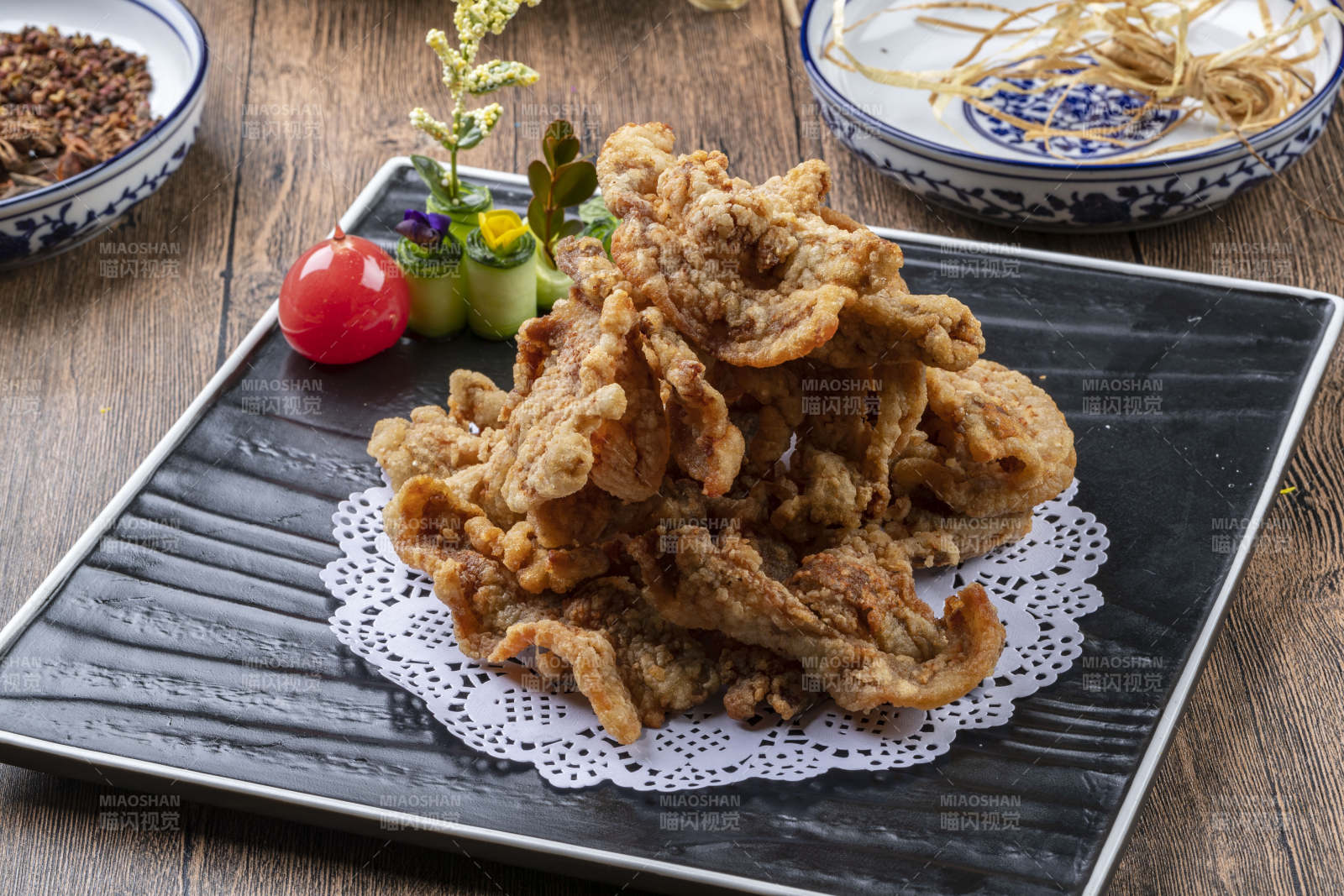 椒鹽香酥豬油渣