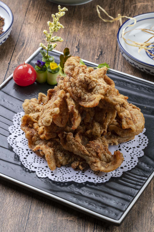 椒鹽香酥豬油渣