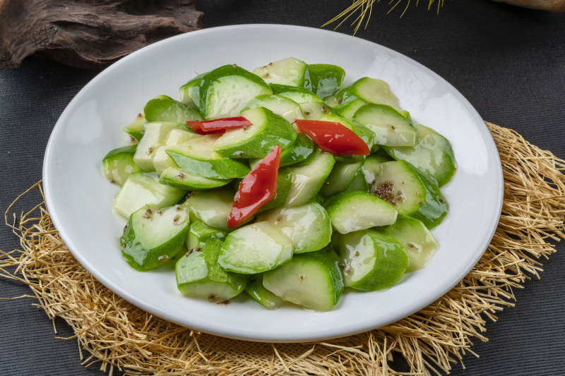 胡麻花清炒乳瓜