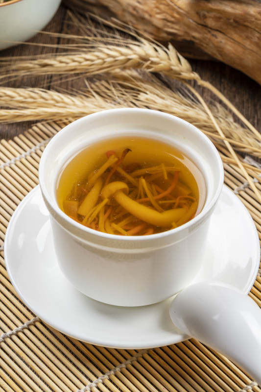 山珍杂菌汤-摄影图