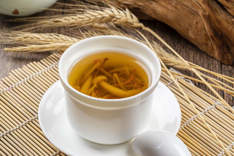 山珍杂菌汤-摄影图