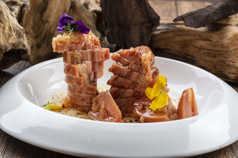 桂花蜜醸黄米藕