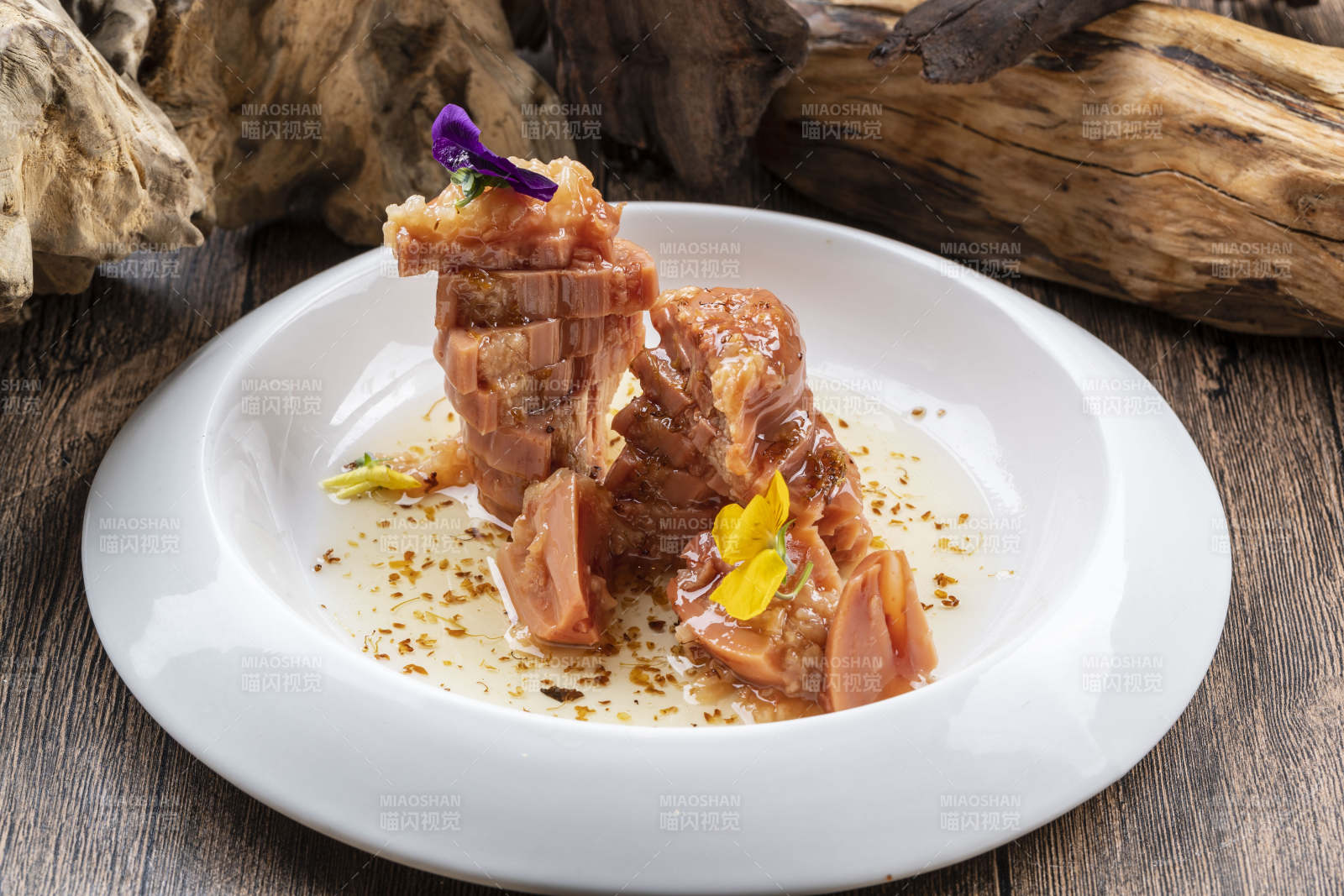 桂花蜜醸黄米藕