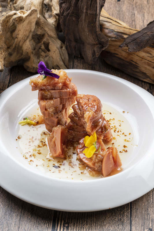 桂花蜜醸黄米藕