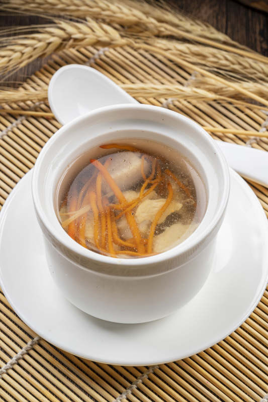 虫草花炖老鸭汤