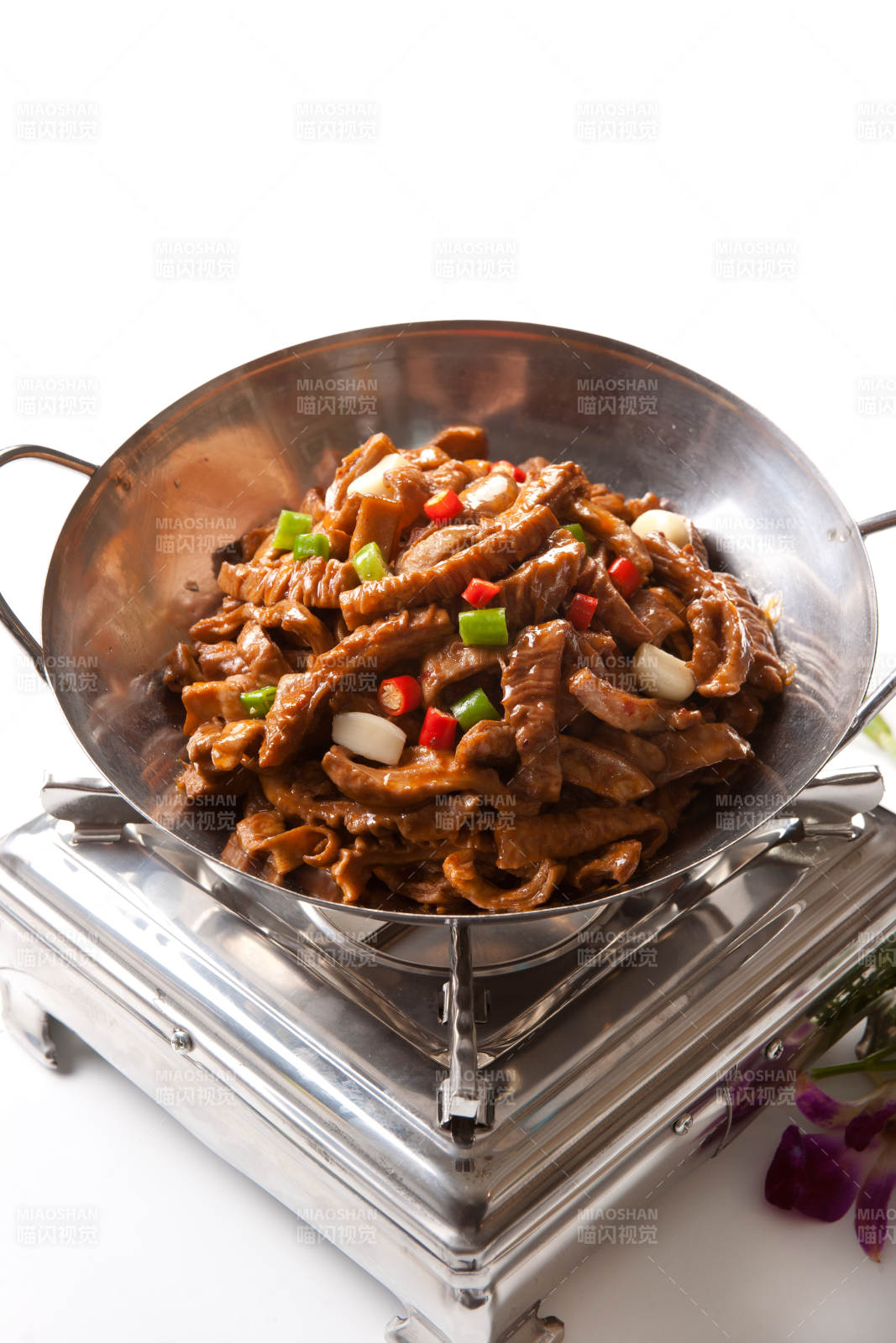 锅仔蒜香米椒猪肚条