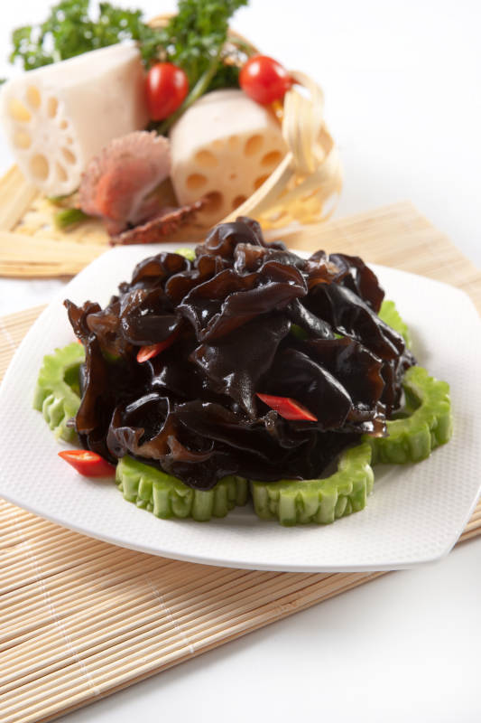 米椒苦瓜撈汁木耳