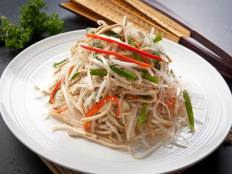 涼拌豆腐絲