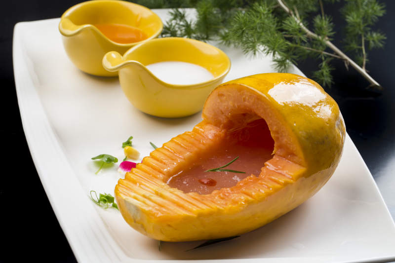 夏威夷木瓜燉雪蛤