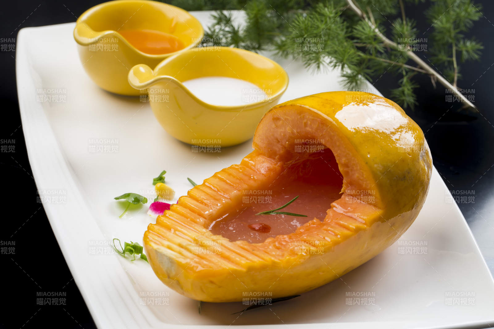 夏威夷木瓜炖雪蛤