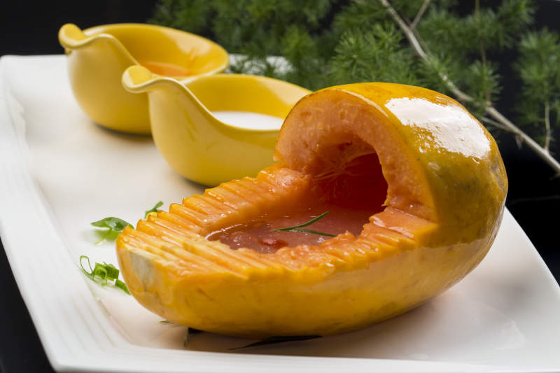 夏威夷木瓜燉雪蛤