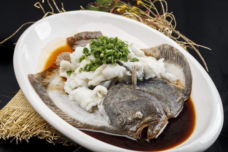 清蒸多宝鱼