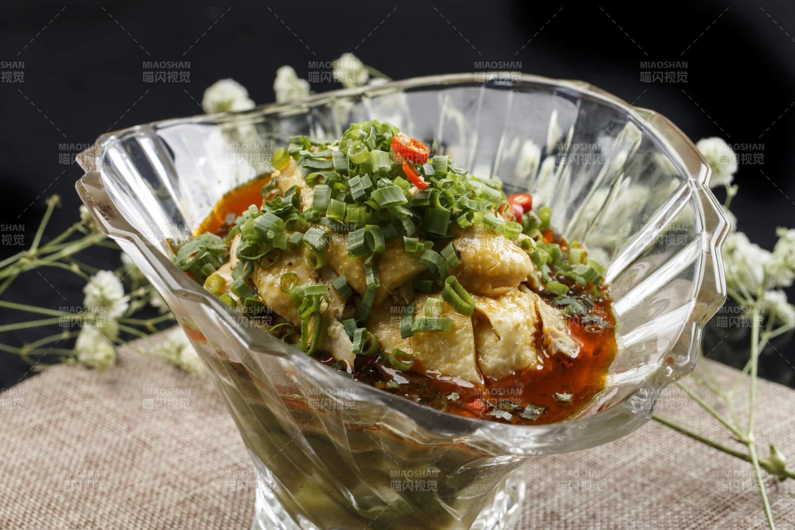 川香红油口水鸡图片