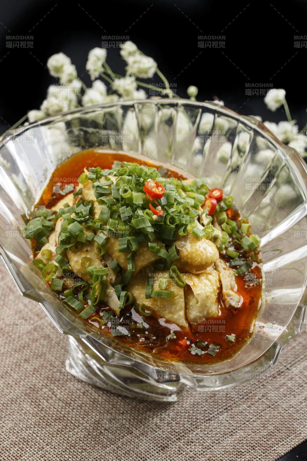 川香红油口水鸡图片