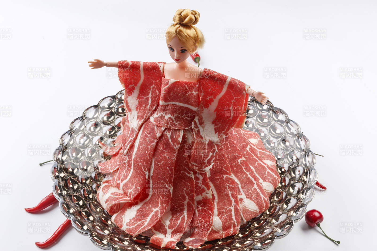 火锅食材涮肉牛羊肉