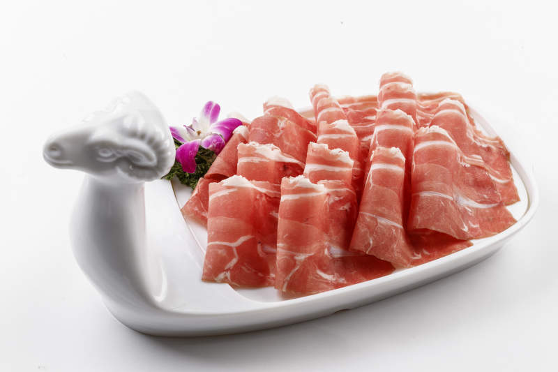 火锅食材涮肉牛羊肉