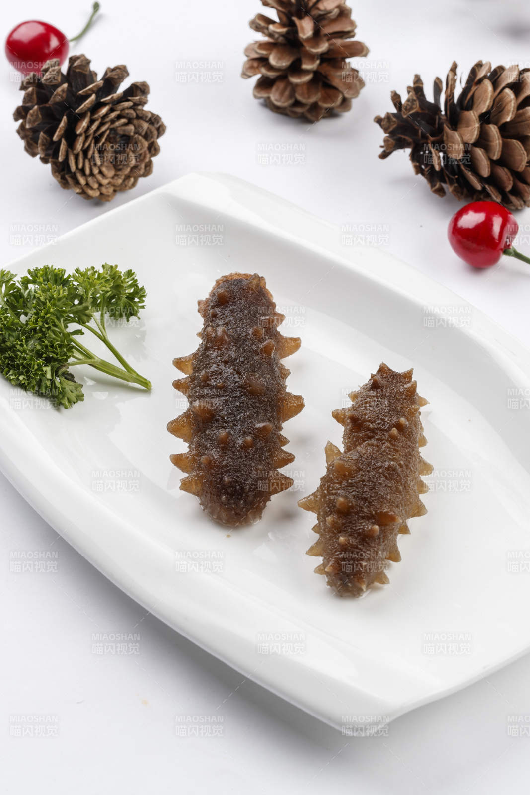 高檔火鍋料理食材涮海參