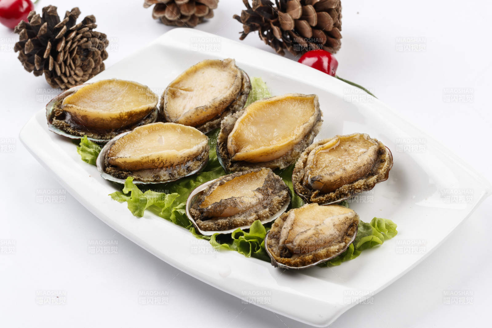 高檔火鍋料理食材涮鮑魚