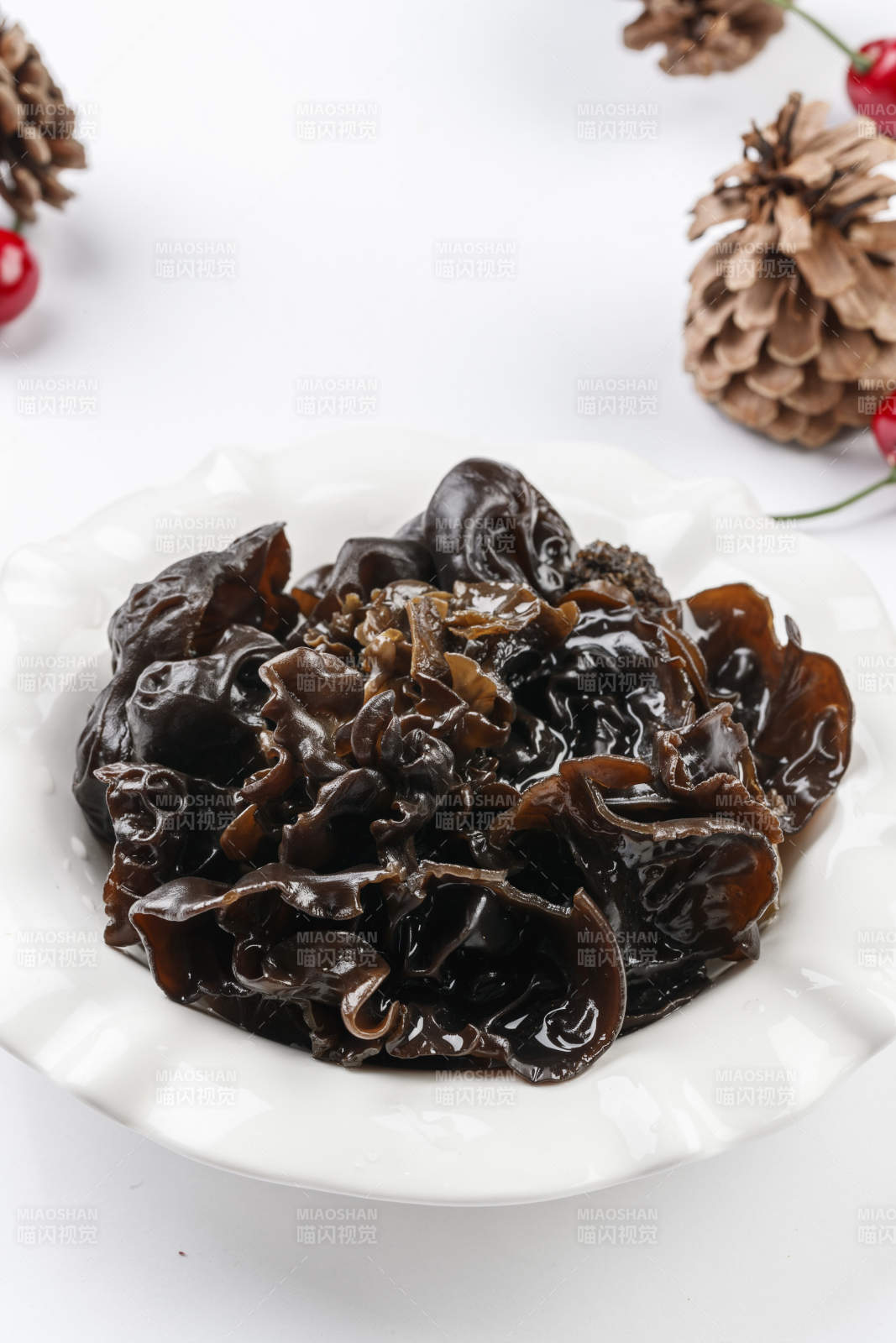 高檔火鍋料理食材木耳