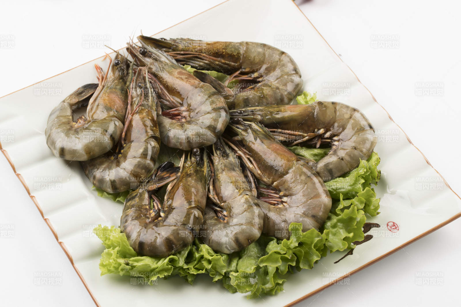 高檔火鍋料理食材泰國虎蝦