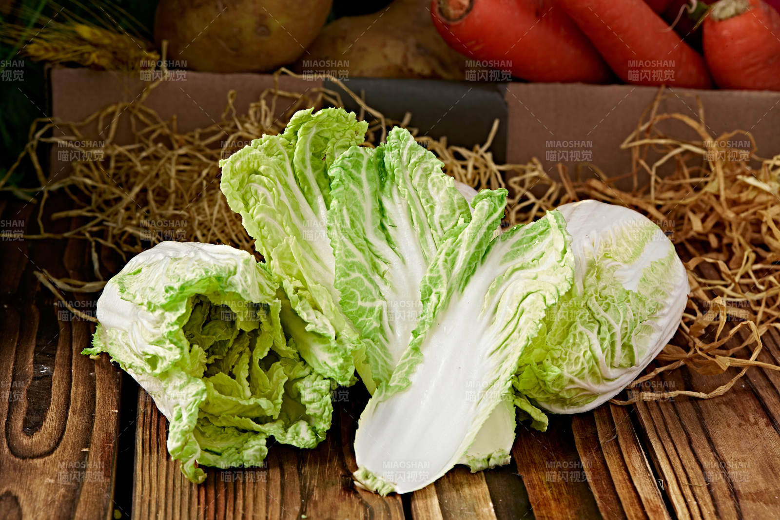 新鮮采摘有機蔬菜娃娃菜