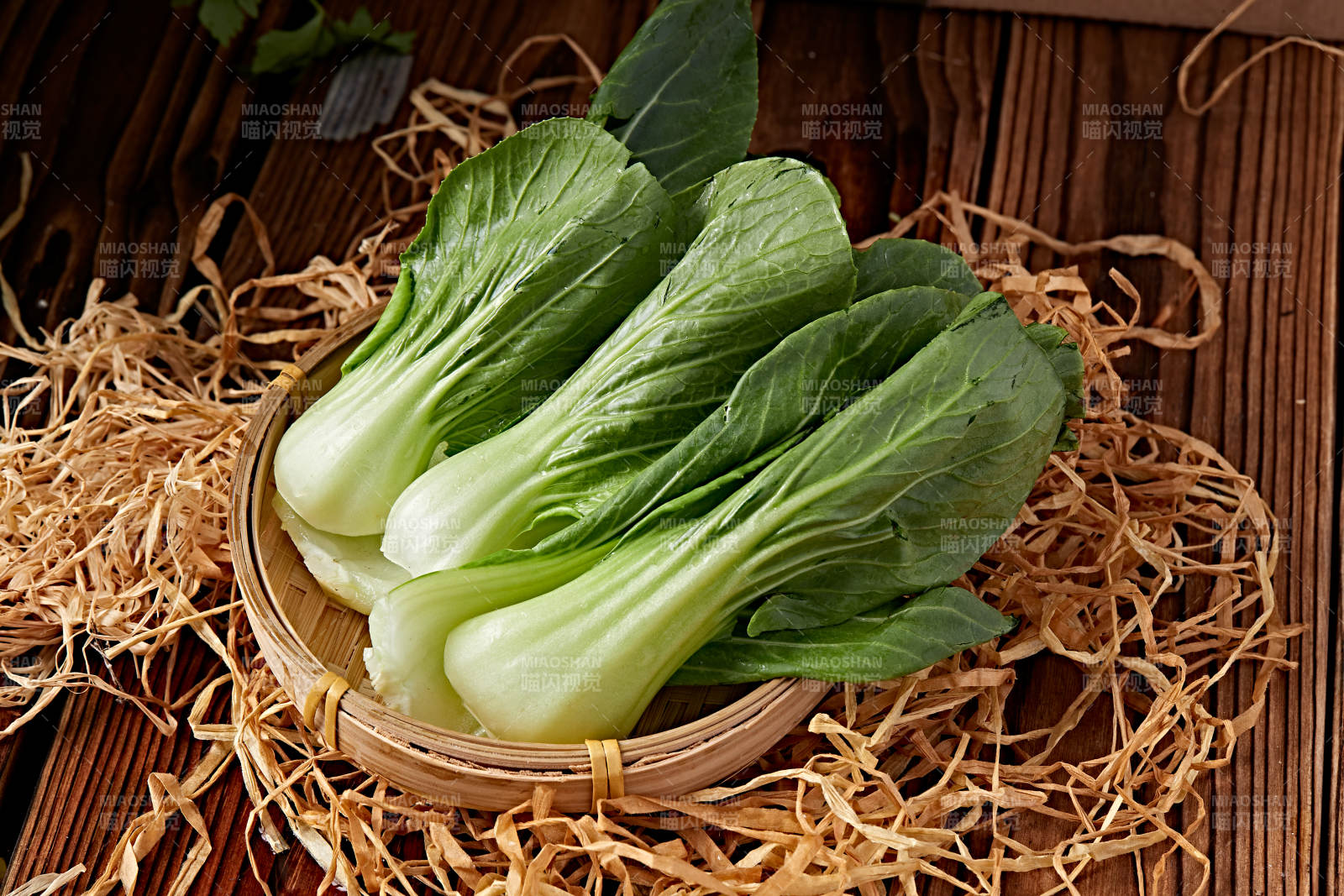 新鮮采摘有機青菜油菜