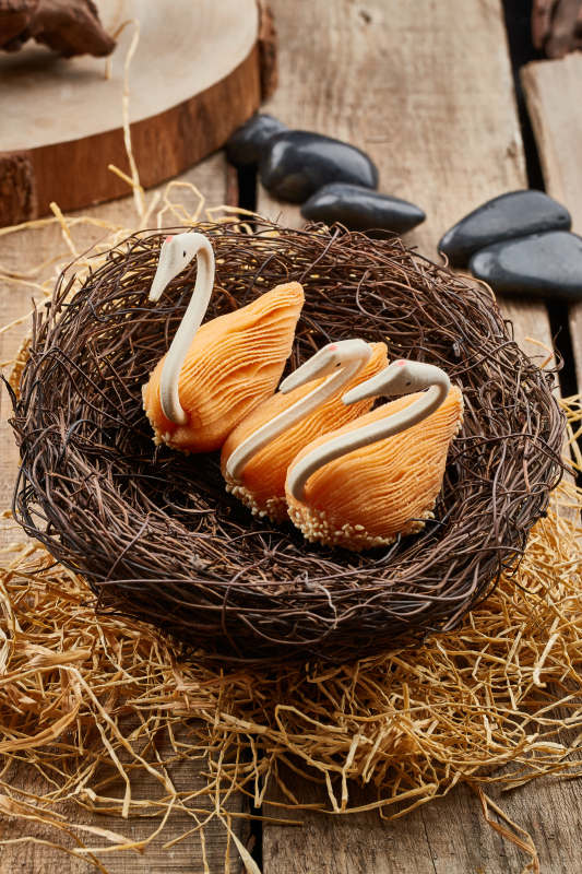 茶餐点心天鹅榴莲酥