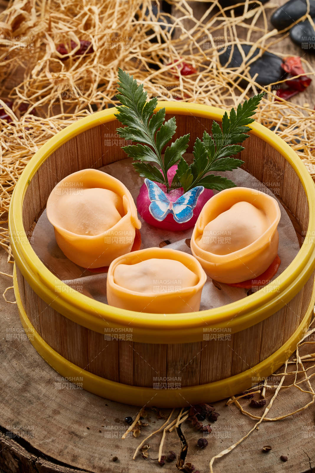 茶餐元宝蒸饺图片