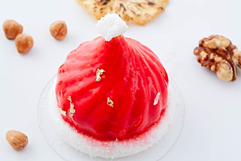 制作精美的法式小甜品蛋糕