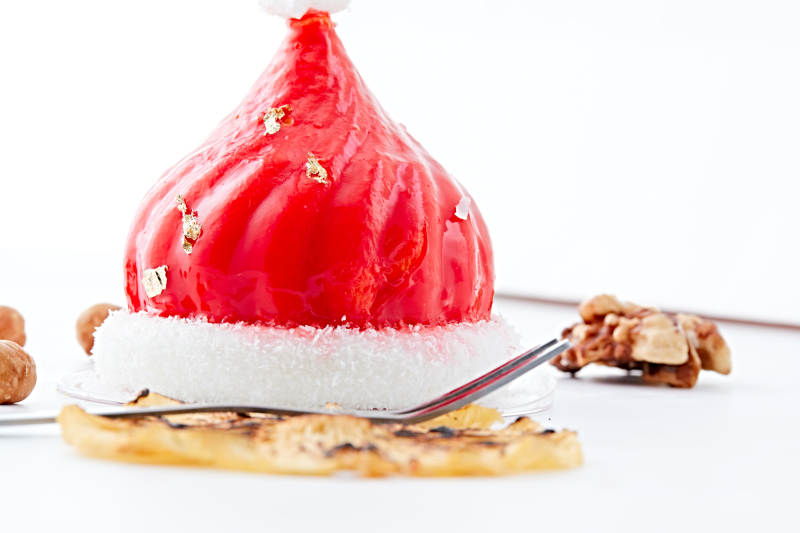 制作精美的法式小甜品蛋糕