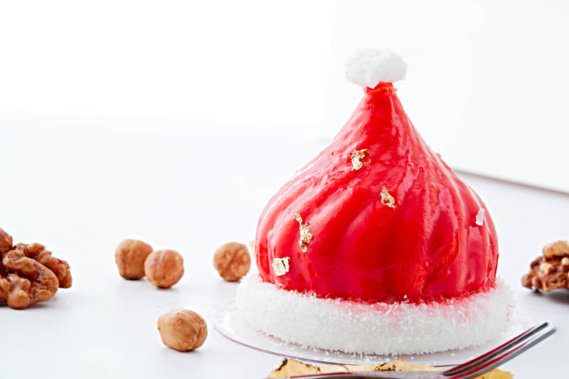 制作精美的法式小甜品蛋糕