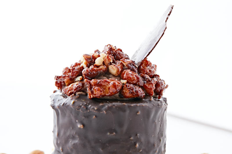 制作精美的法式小甜品蛋糕