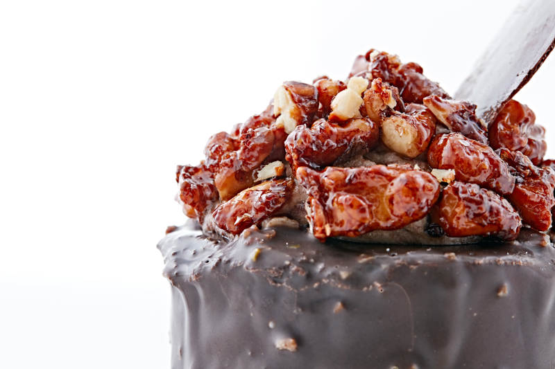 制作精美的法式小甜品蛋糕