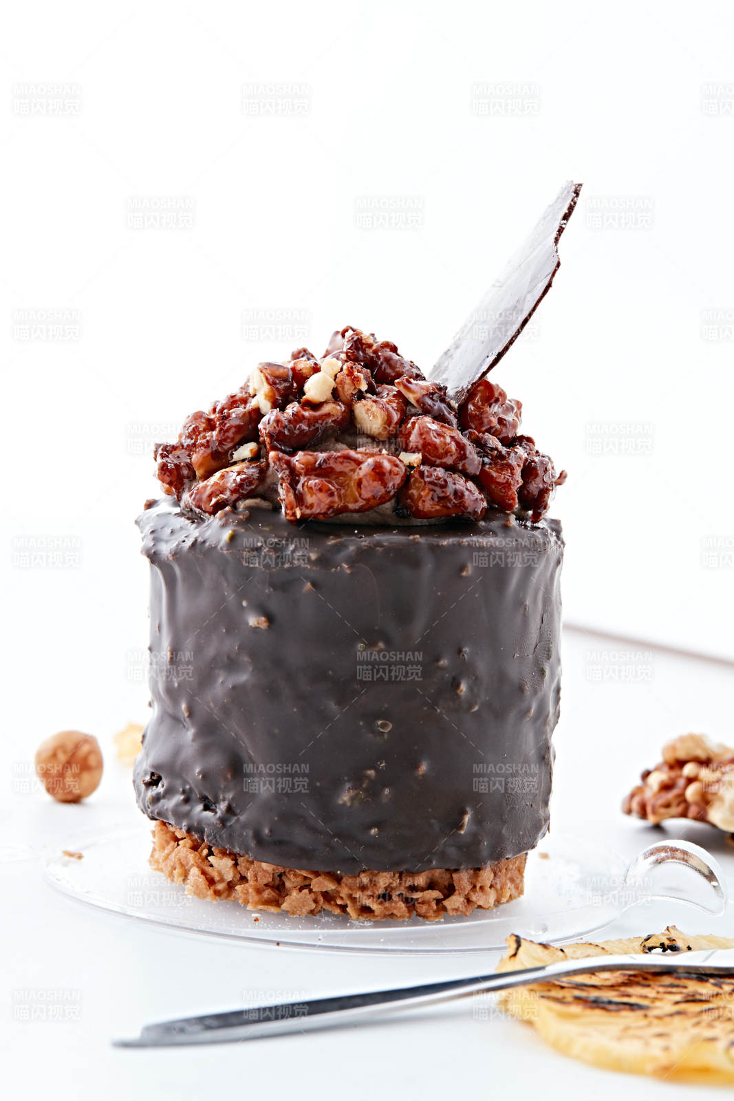 制作精美的法式小甜品蛋糕