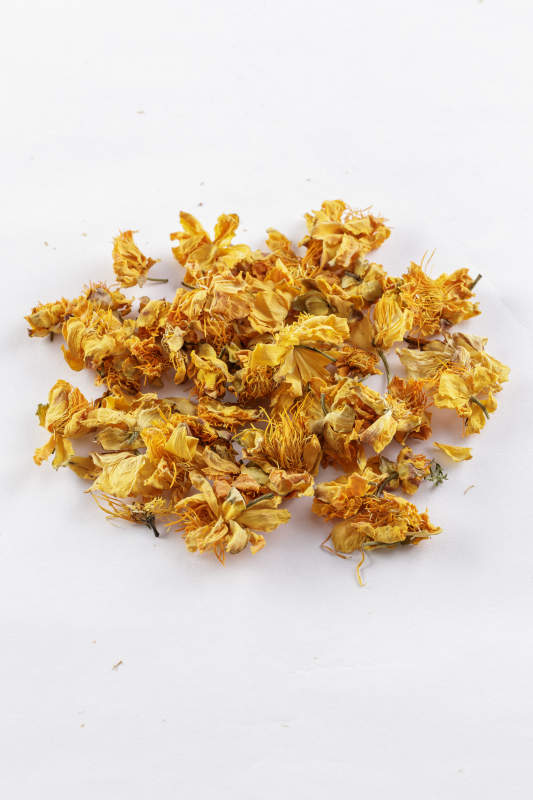 香气芬芳的沽源特产金莲花茶