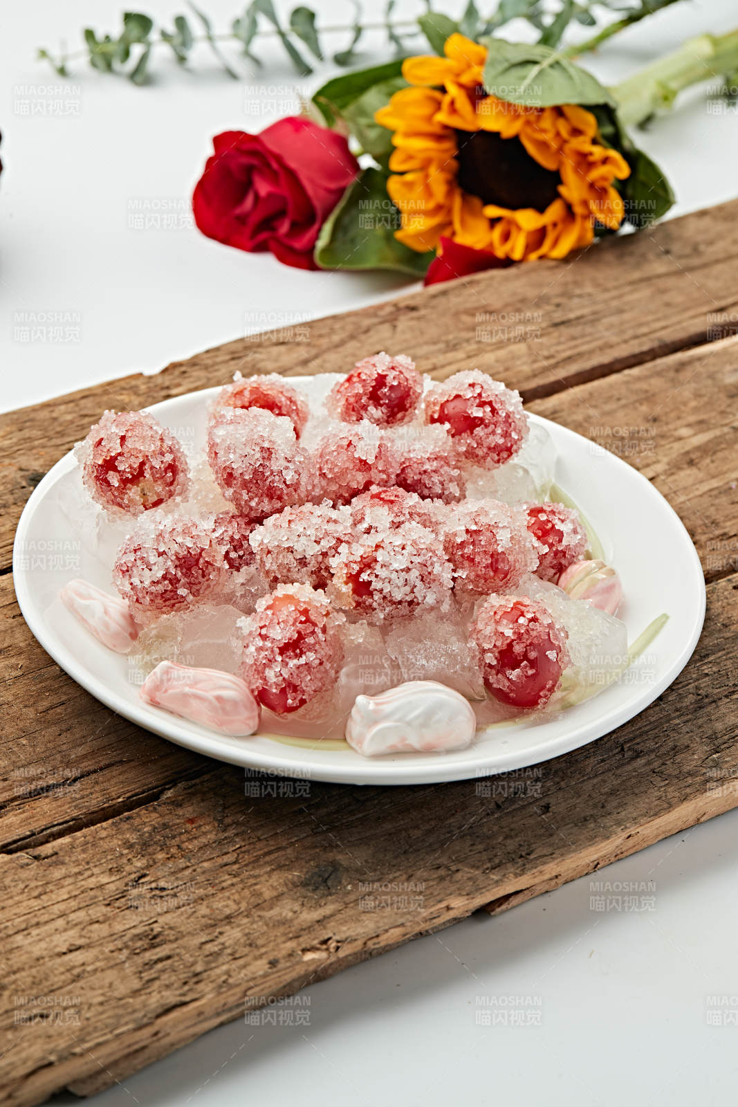 砂糖冰镇圣女果-摄影图