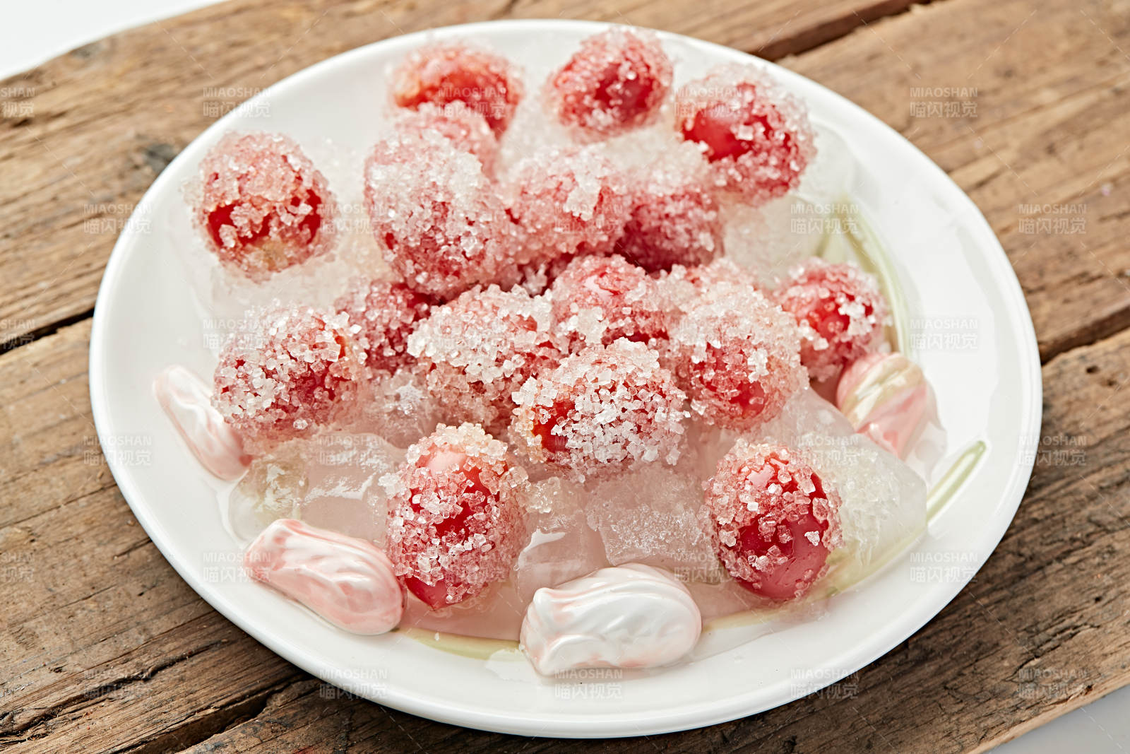 砂糖冰镇圣女果-摄影图