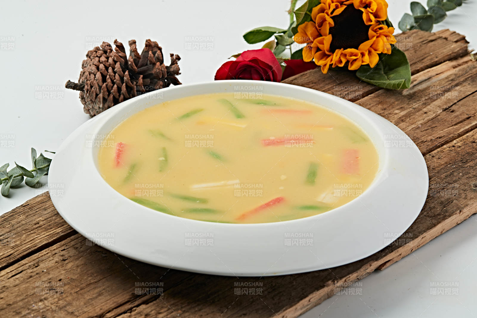 蟹柳絲瓜海鮮濃湯