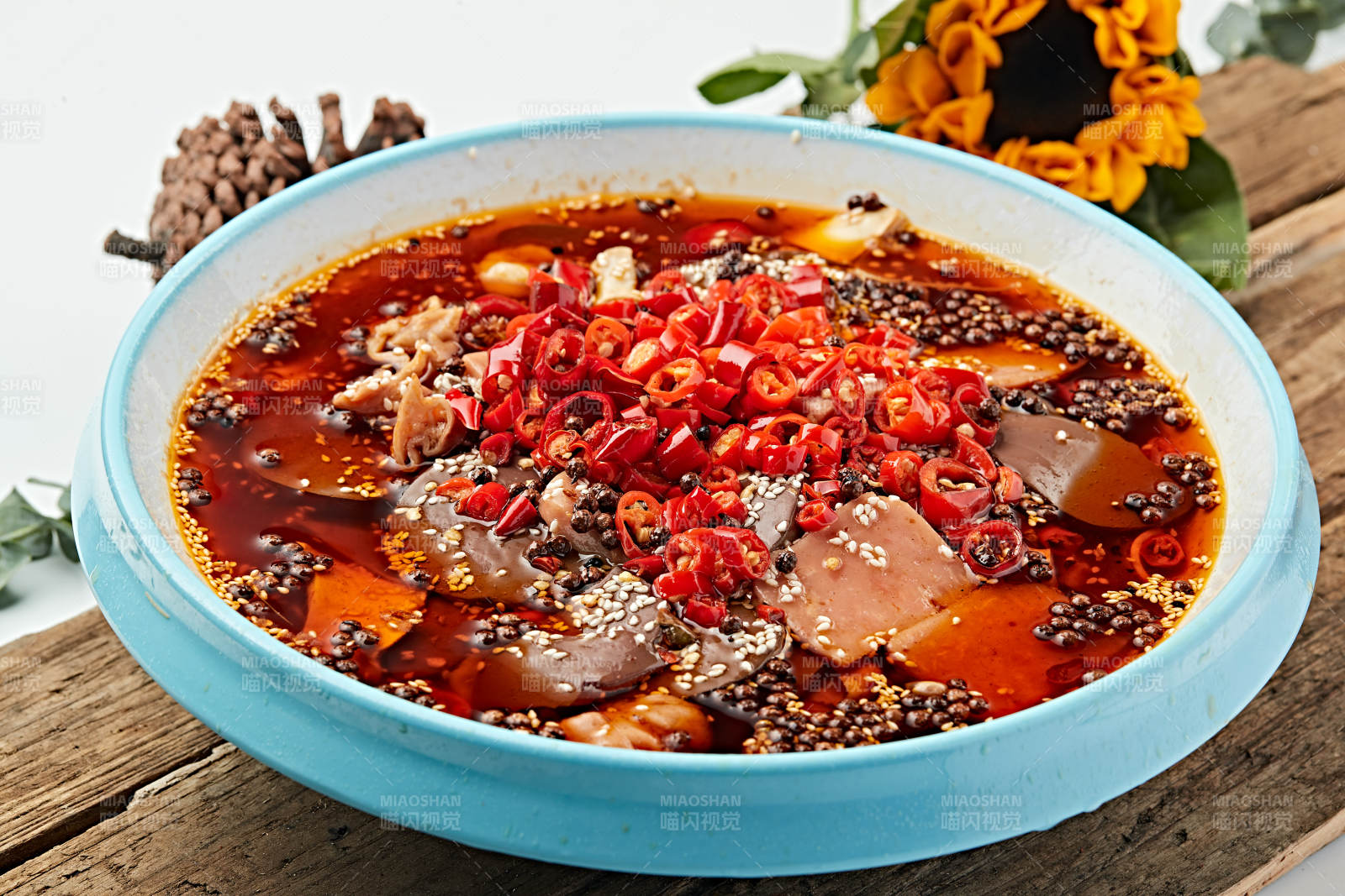 川香传统毛血旺-摄影图