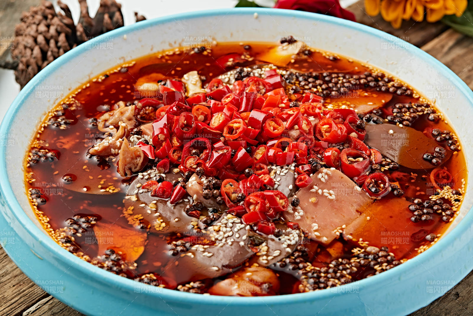 川香传统毛血旺-摄影图